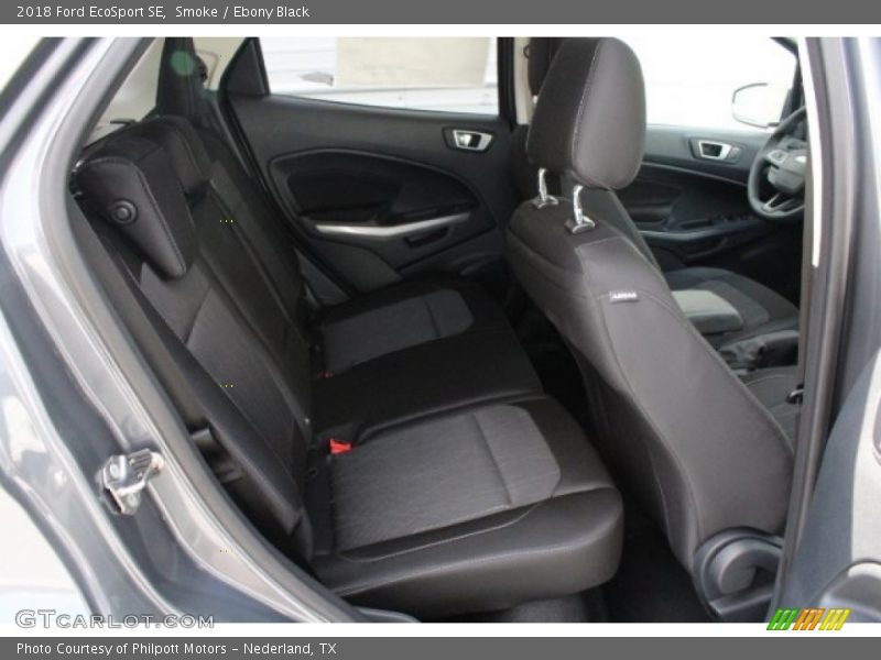 Smoke / Ebony Black 2018 Ford EcoSport SE