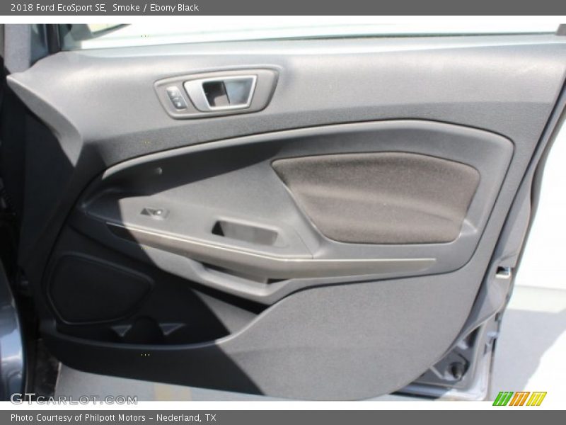 Smoke / Ebony Black 2018 Ford EcoSport SE