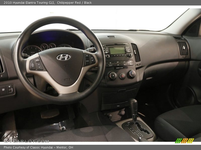 Chilipepper Red / Black 2010 Hyundai Elantra Touring GLS
