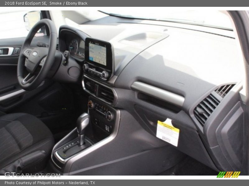 Smoke / Ebony Black 2018 Ford EcoSport SE