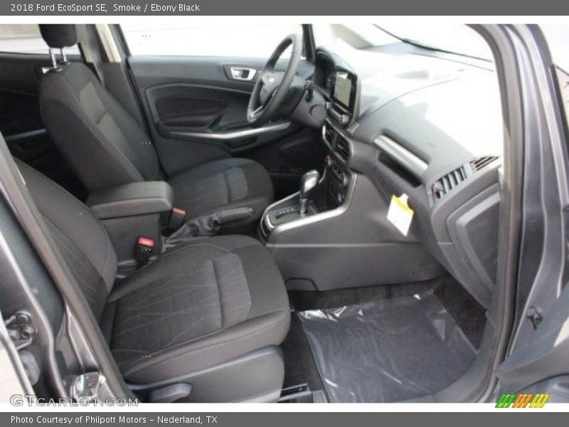 Smoke / Ebony Black 2018 Ford EcoSport SE