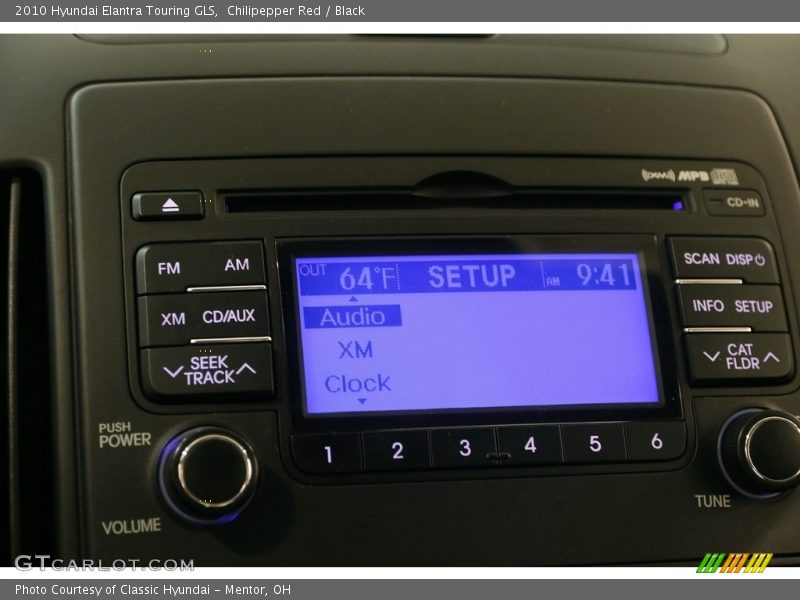 Chilipepper Red / Black 2010 Hyundai Elantra Touring GLS