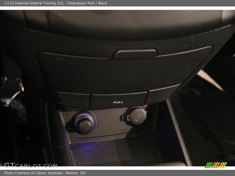 Chilipepper Red / Black 2010 Hyundai Elantra Touring GLS