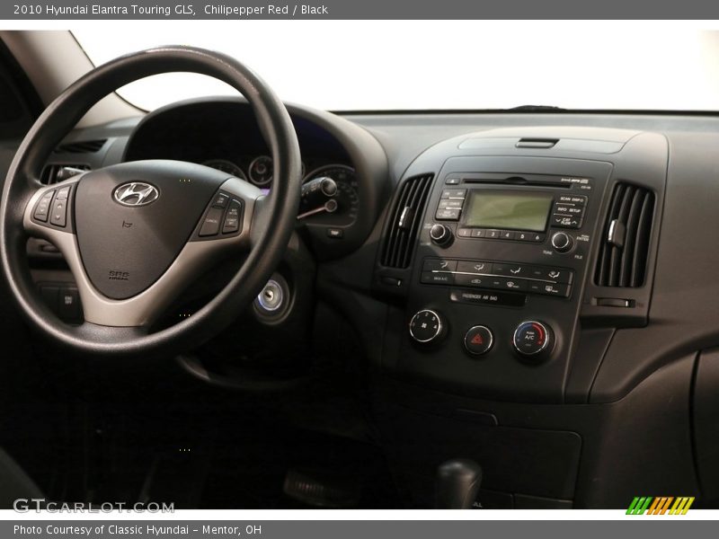Chilipepper Red / Black 2010 Hyundai Elantra Touring GLS