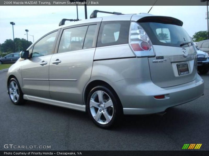 Platinum Silver Metallic / Black 2006 Mazda MAZDA5 Touring