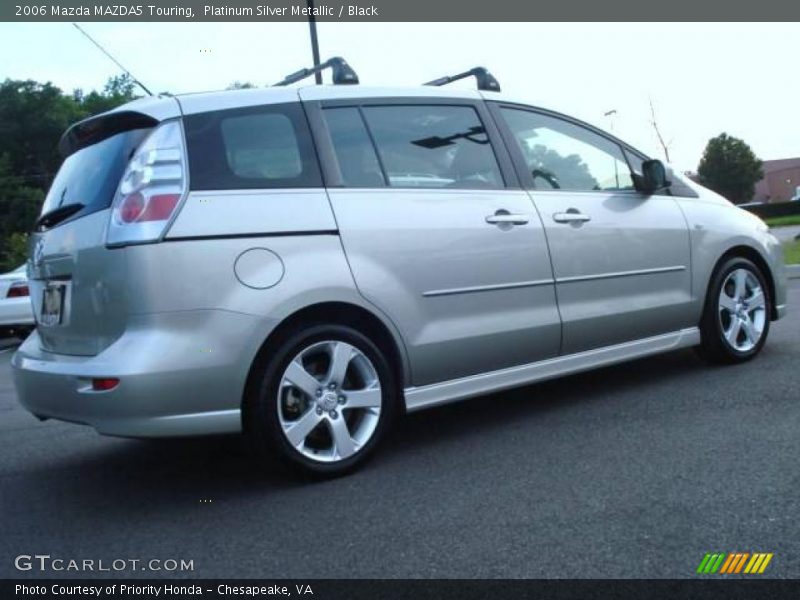 Platinum Silver Metallic / Black 2006 Mazda MAZDA5 Touring