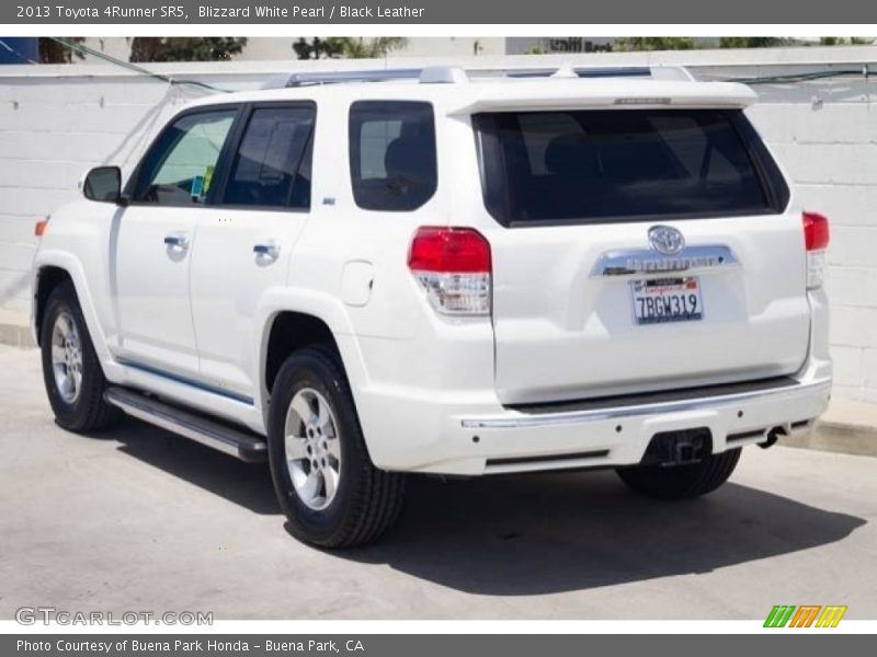 Blizzard White Pearl / Black Leather 2013 Toyota 4Runner SR5