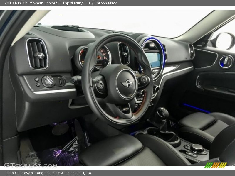 Lapisluxury Blue / Carbon Black 2018 Mini Countryman Cooper S