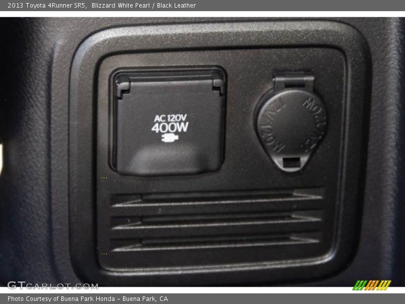 Blizzard White Pearl / Black Leather 2013 Toyota 4Runner SR5