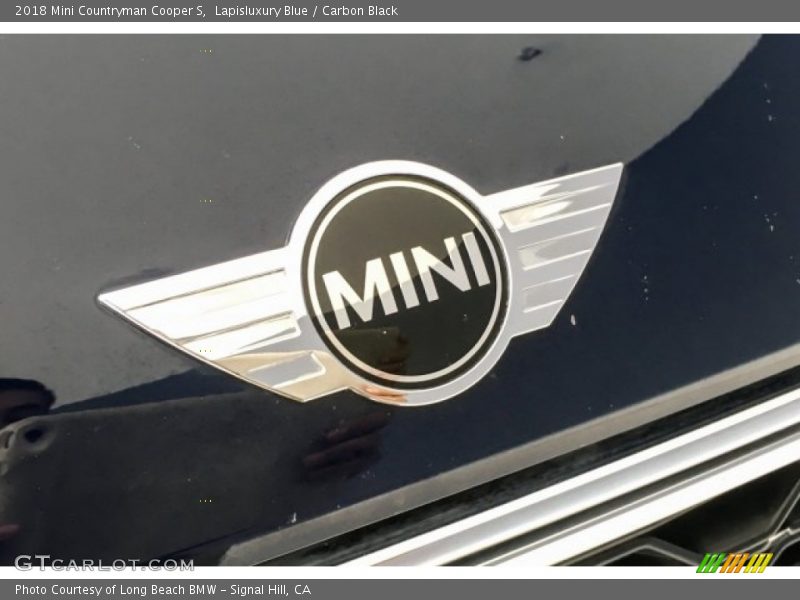 Lapisluxury Blue / Carbon Black 2018 Mini Countryman Cooper S