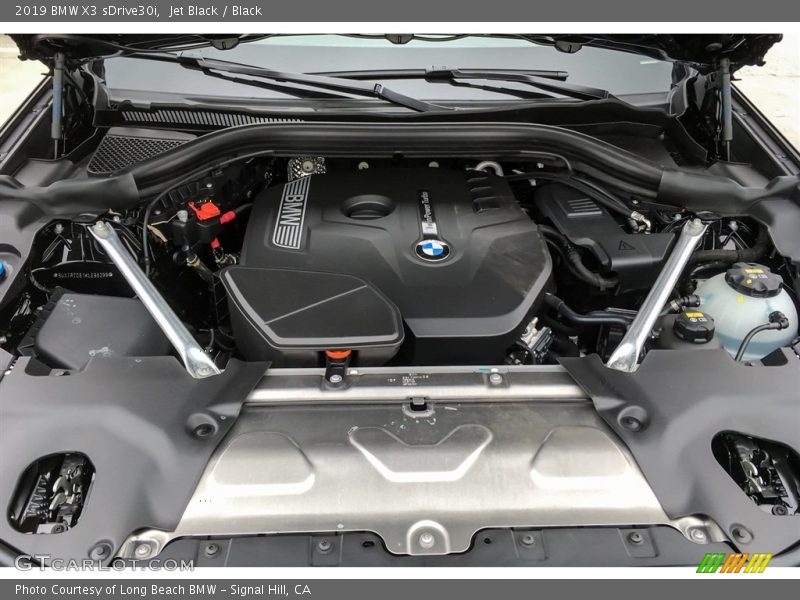 Jet Black / Black 2019 BMW X3 sDrive30i
