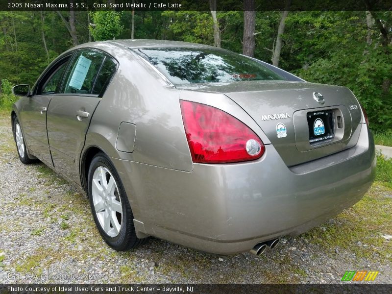 Coral Sand Metallic / Cafe Latte 2005 Nissan Maxima 3.5 SL