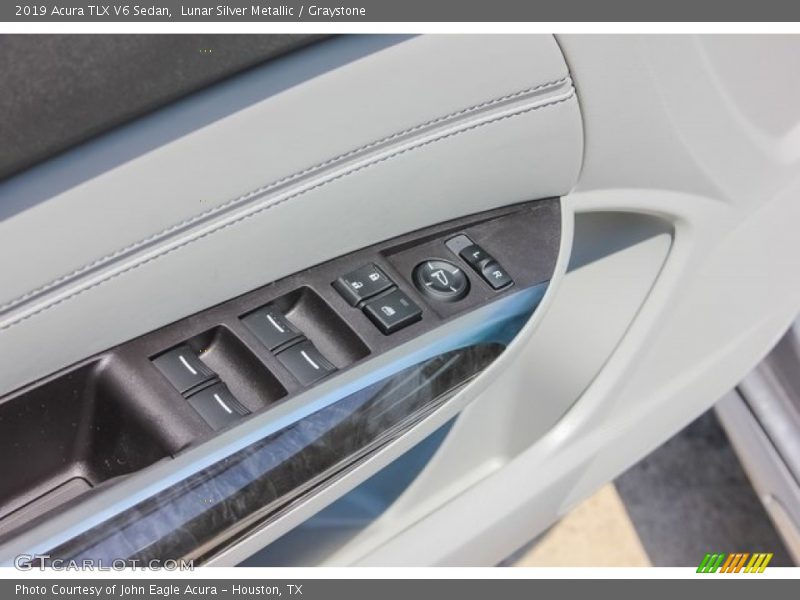 Lunar Silver Metallic / Graystone 2019 Acura TLX V6 Sedan