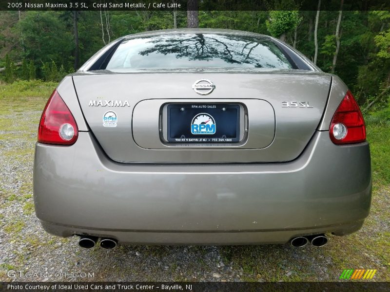 Coral Sand Metallic / Cafe Latte 2005 Nissan Maxima 3.5 SL