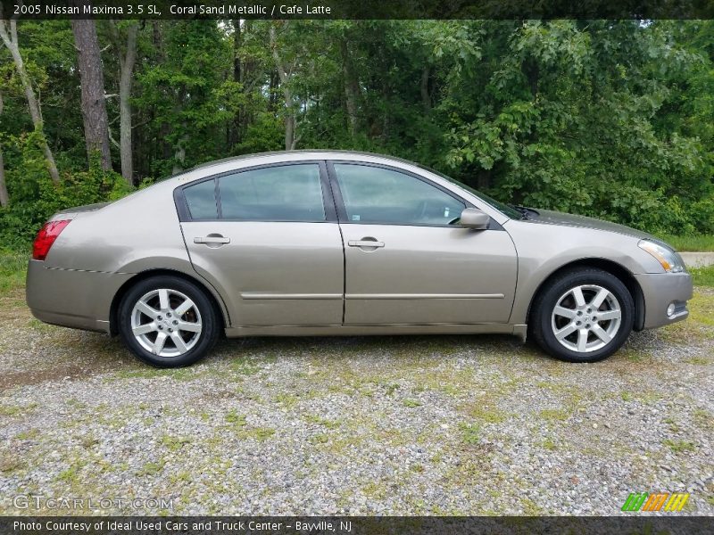 Coral Sand Metallic / Cafe Latte 2005 Nissan Maxima 3.5 SL