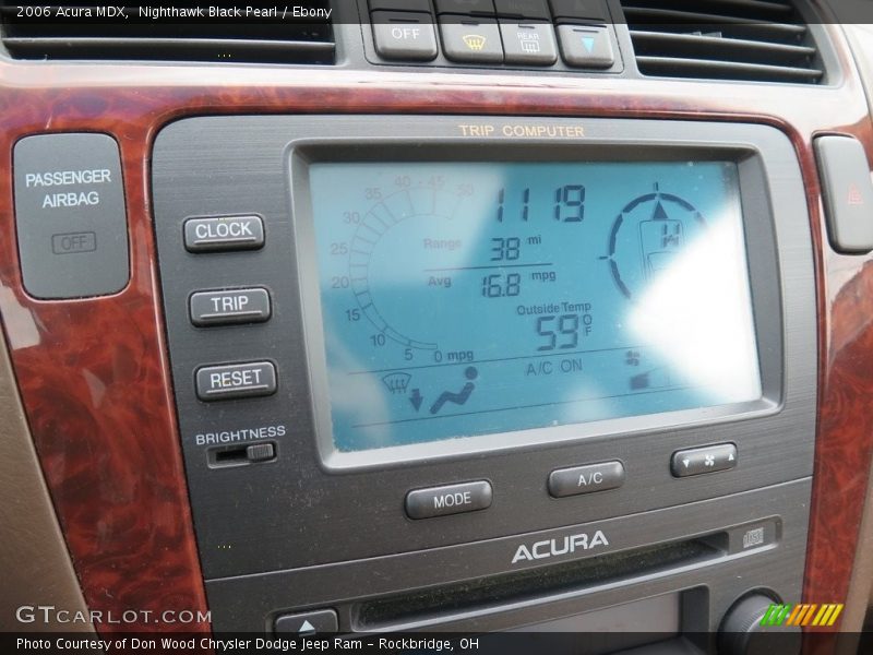 Nighthawk Black Pearl / Ebony 2006 Acura MDX