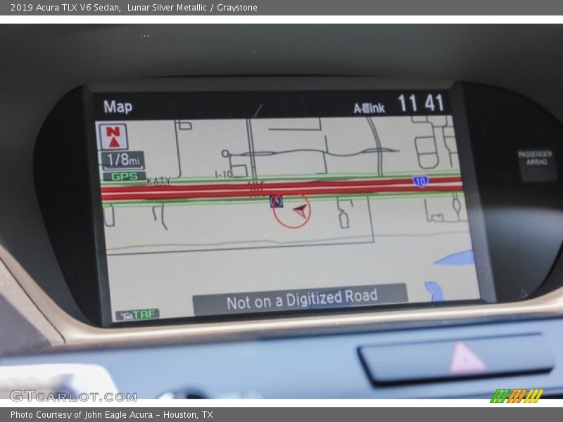Lunar Silver Metallic / Graystone 2019 Acura TLX V6 Sedan