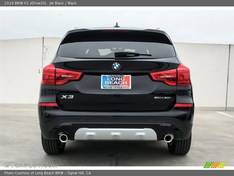 Jet Black / Black 2019 BMW X3 sDrive30i