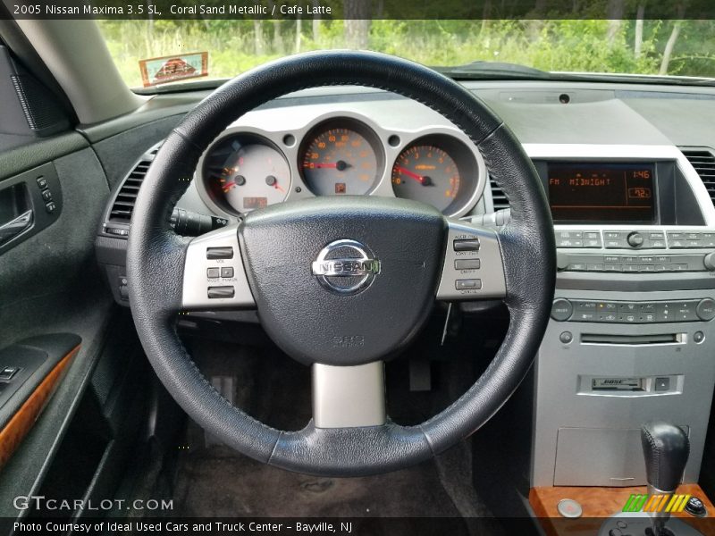 Coral Sand Metallic / Cafe Latte 2005 Nissan Maxima 3.5 SL