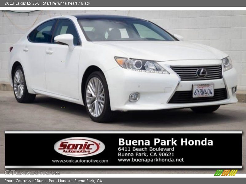 Starfire White Pearl / Black 2013 Lexus ES 350