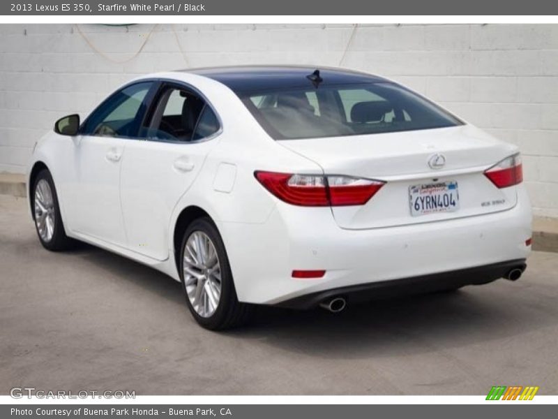Starfire White Pearl / Black 2013 Lexus ES 350