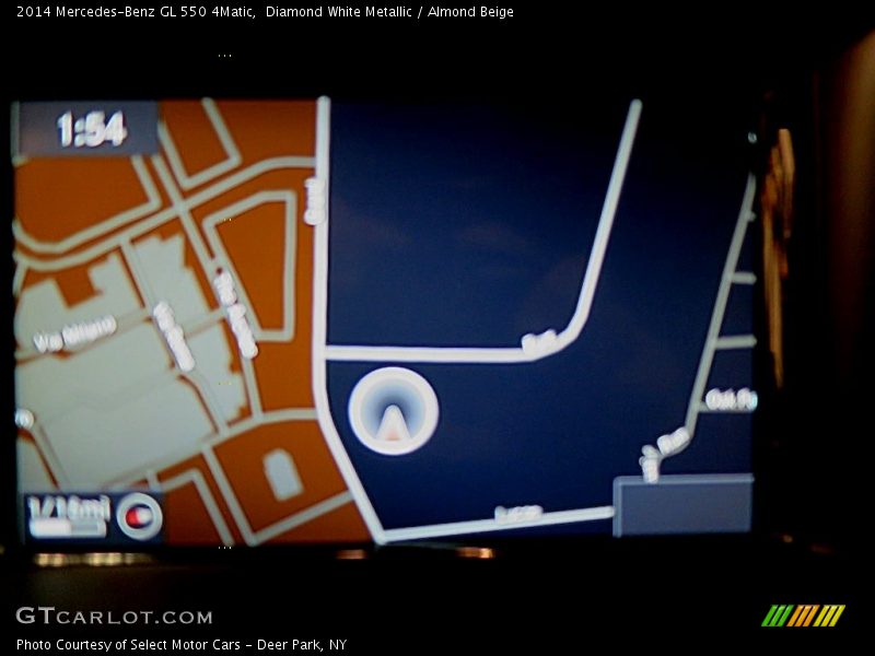 Diamond White Metallic / Almond Beige 2014 Mercedes-Benz GL 550 4Matic