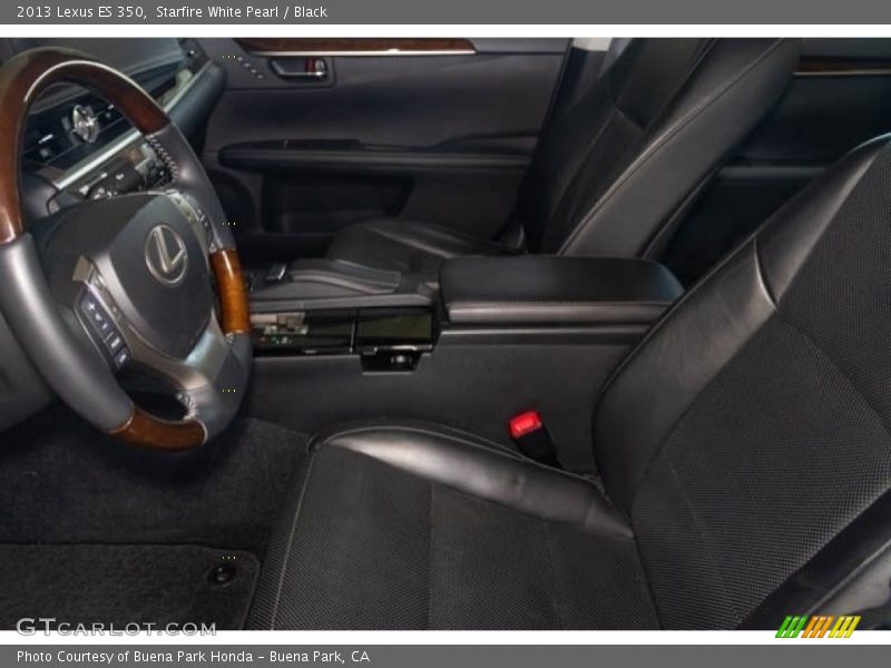 Starfire White Pearl / Black 2013 Lexus ES 350
