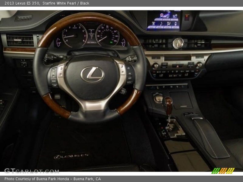 Starfire White Pearl / Black 2013 Lexus ES 350