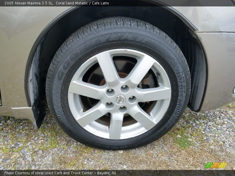 Coral Sand Metallic / Cafe Latte 2005 Nissan Maxima 3.5 SL