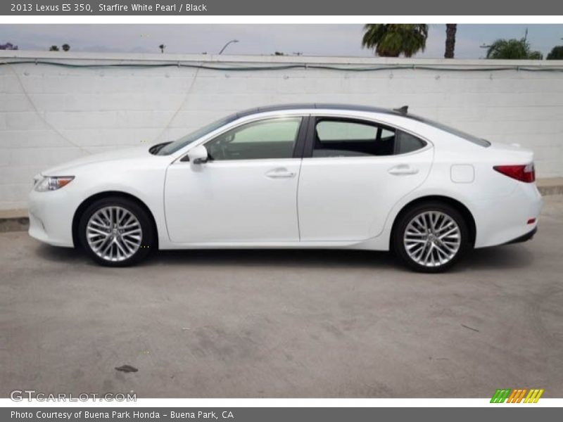 Starfire White Pearl / Black 2013 Lexus ES 350