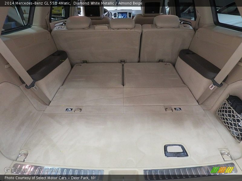 Diamond White Metallic / Almond Beige 2014 Mercedes-Benz GL 550 4Matic