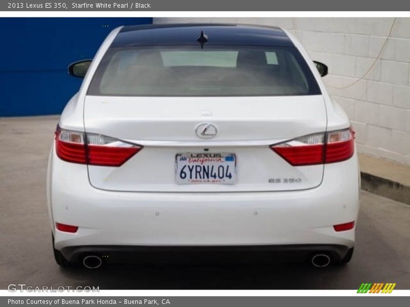 Starfire White Pearl / Black 2013 Lexus ES 350