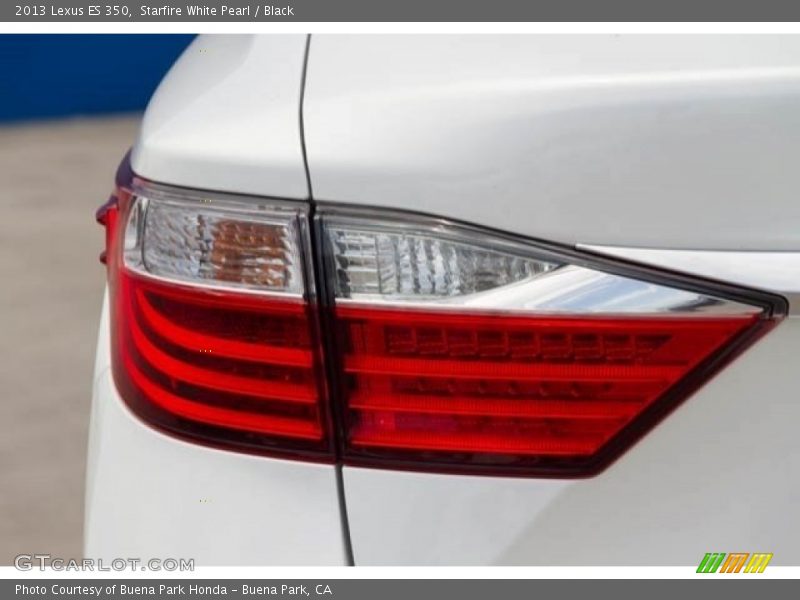 Starfire White Pearl / Black 2013 Lexus ES 350