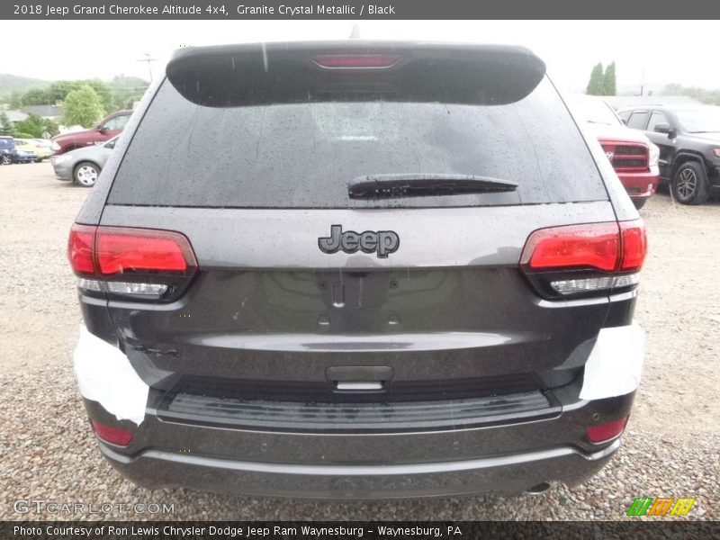 Granite Crystal Metallic / Black 2018 Jeep Grand Cherokee Altitude 4x4