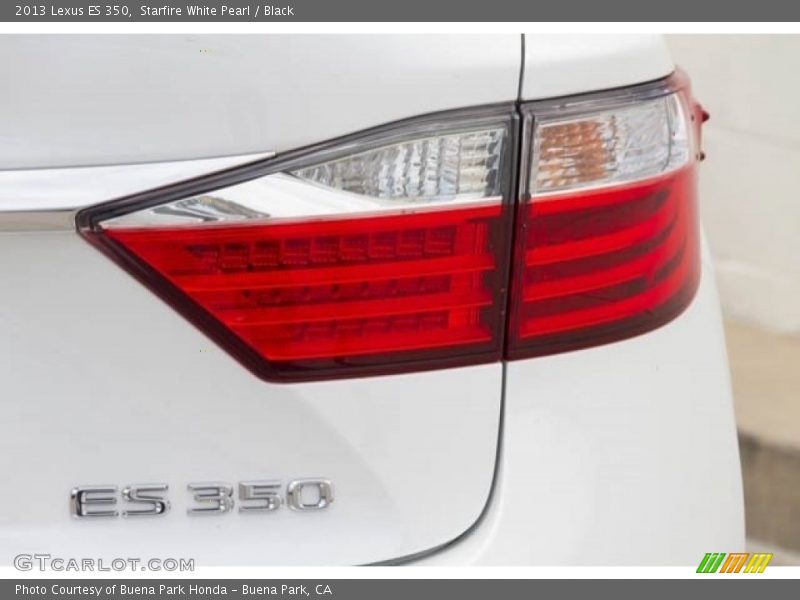 Starfire White Pearl / Black 2013 Lexus ES 350