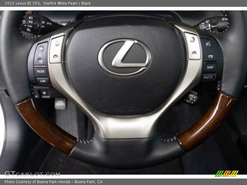 Starfire White Pearl / Black 2013 Lexus ES 350