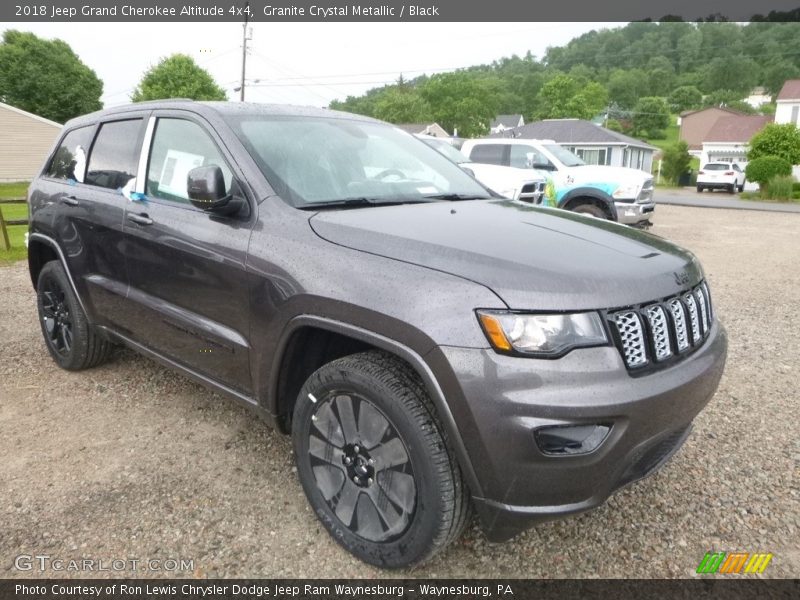 Granite Crystal Metallic / Black 2018 Jeep Grand Cherokee Altitude 4x4