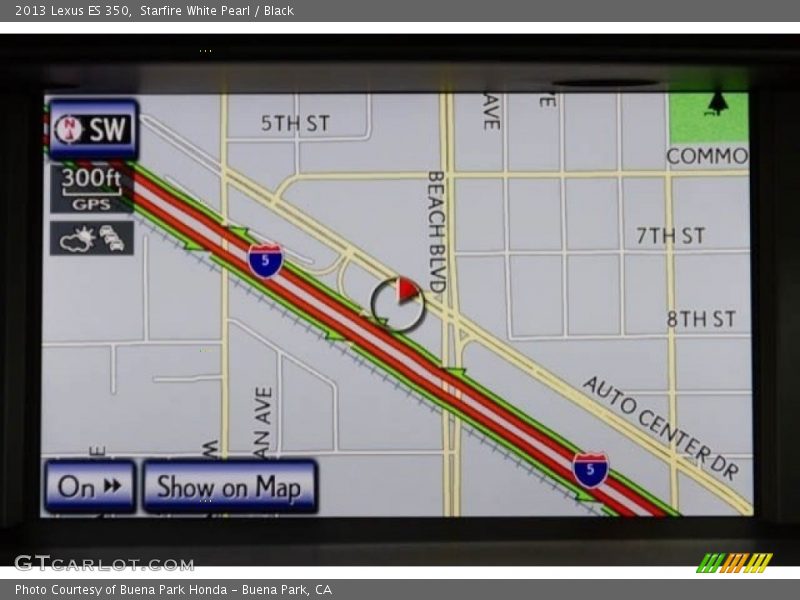 Starfire White Pearl / Black 2013 Lexus ES 350