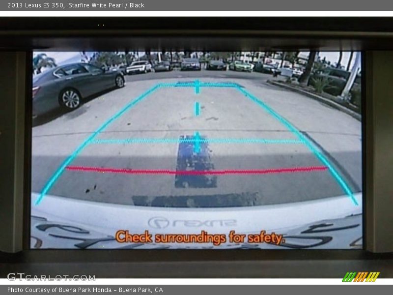 Starfire White Pearl / Black 2013 Lexus ES 350