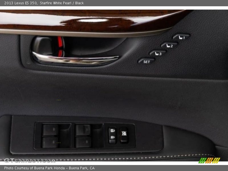 Starfire White Pearl / Black 2013 Lexus ES 350