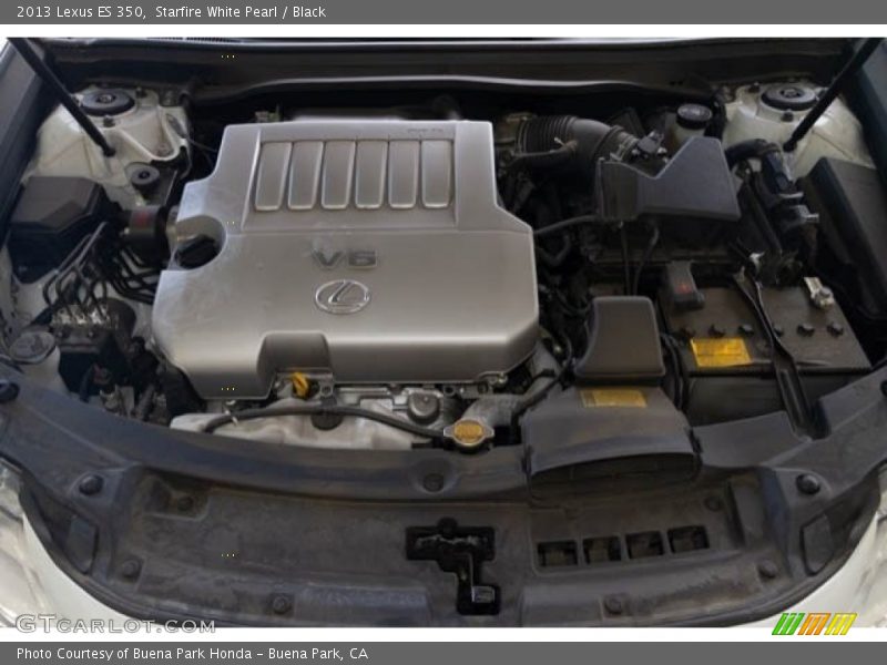 Starfire White Pearl / Black 2013 Lexus ES 350