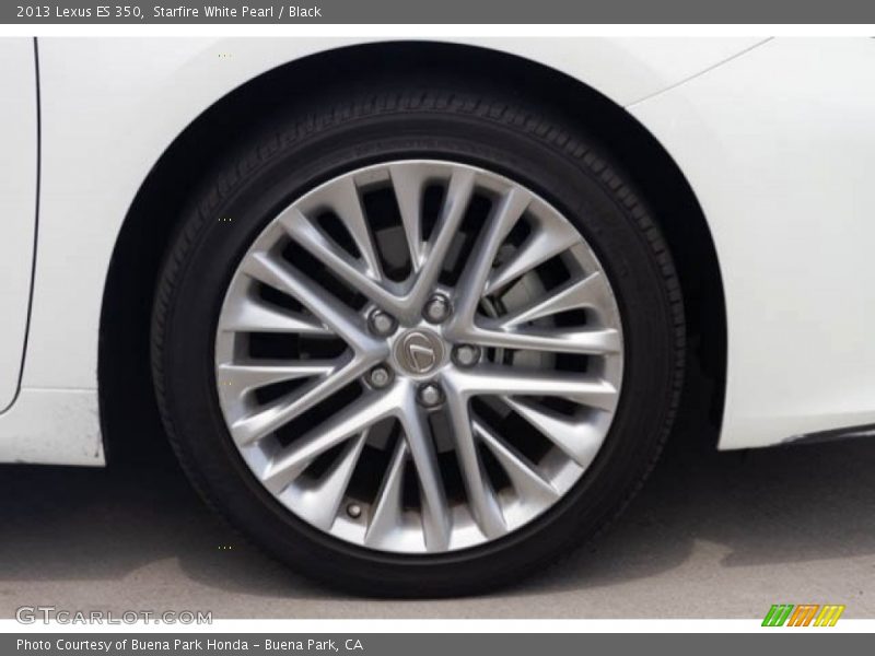 Starfire White Pearl / Black 2013 Lexus ES 350