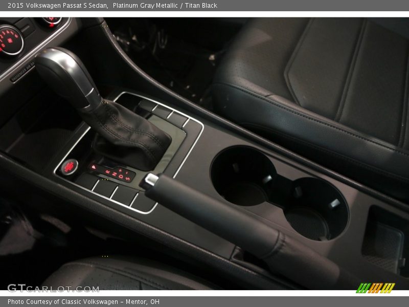Platinum Gray Metallic / Titan Black 2015 Volkswagen Passat S Sedan