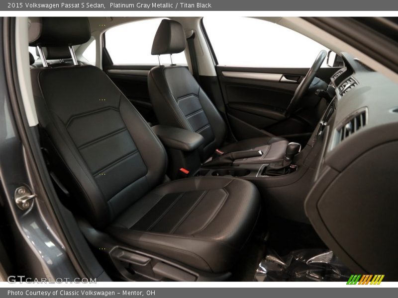 Platinum Gray Metallic / Titan Black 2015 Volkswagen Passat S Sedan