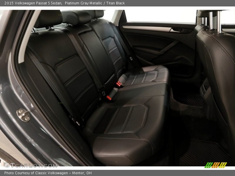 Platinum Gray Metallic / Titan Black 2015 Volkswagen Passat S Sedan