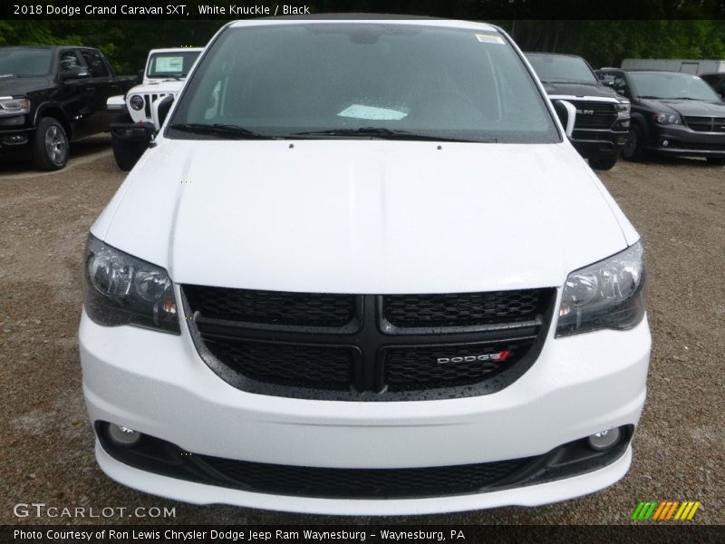 White Knuckle / Black 2018 Dodge Grand Caravan SXT