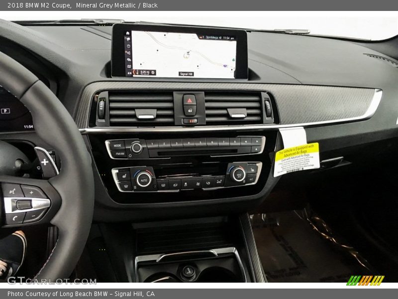 Mineral Grey Metallic / Black 2018 BMW M2 Coupe