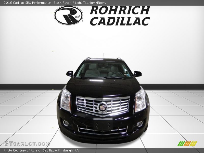 Black Raven / Light Titanium/Ebony 2016 Cadillac SRX Performance