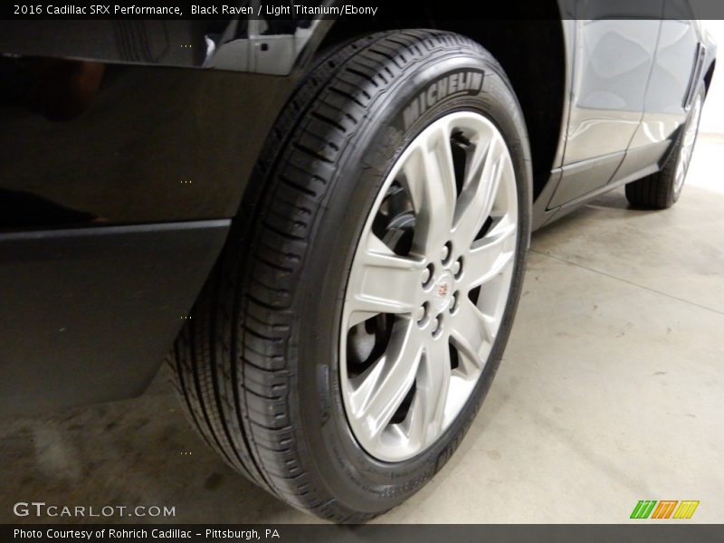 Black Raven / Light Titanium/Ebony 2016 Cadillac SRX Performance