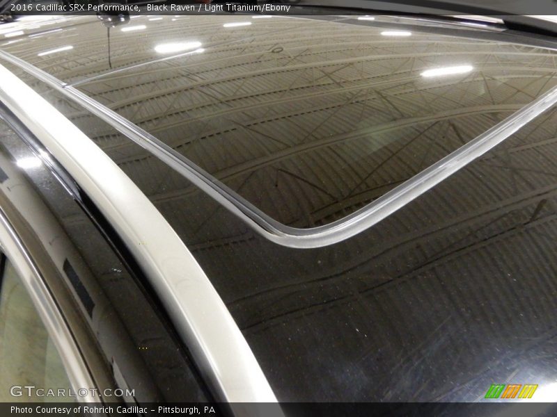 Black Raven / Light Titanium/Ebony 2016 Cadillac SRX Performance